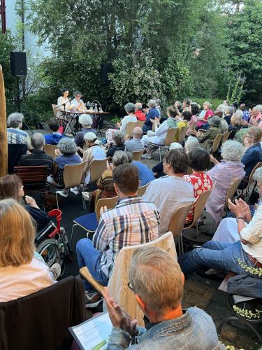 Maryse Condé: Mets et merveilles; köstliches + kostbaresLiteratur am Sommerabend, Montpellierhaus Heidelberg, Deutsch-Französisches Kulturzentrum