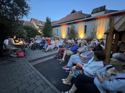 Maryse Condé: Mets et merveilles; köstliches + kostbaresLiteratur am Sommerabend, Montpellierhaus Heidelberg, Deutsch-Französisches Kulturzentrum